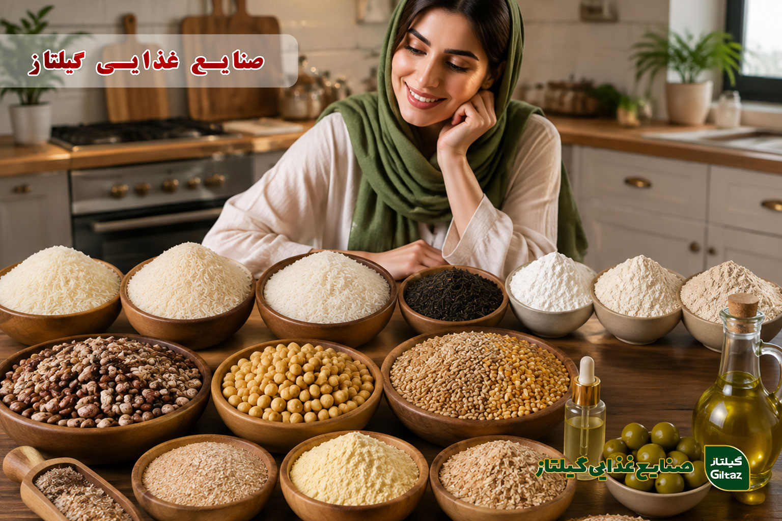 صنایع غذایی گیلتاز + از شالیزارهای گیلان تا محصولات غذایی اصیل با بسته بندی استاندارد