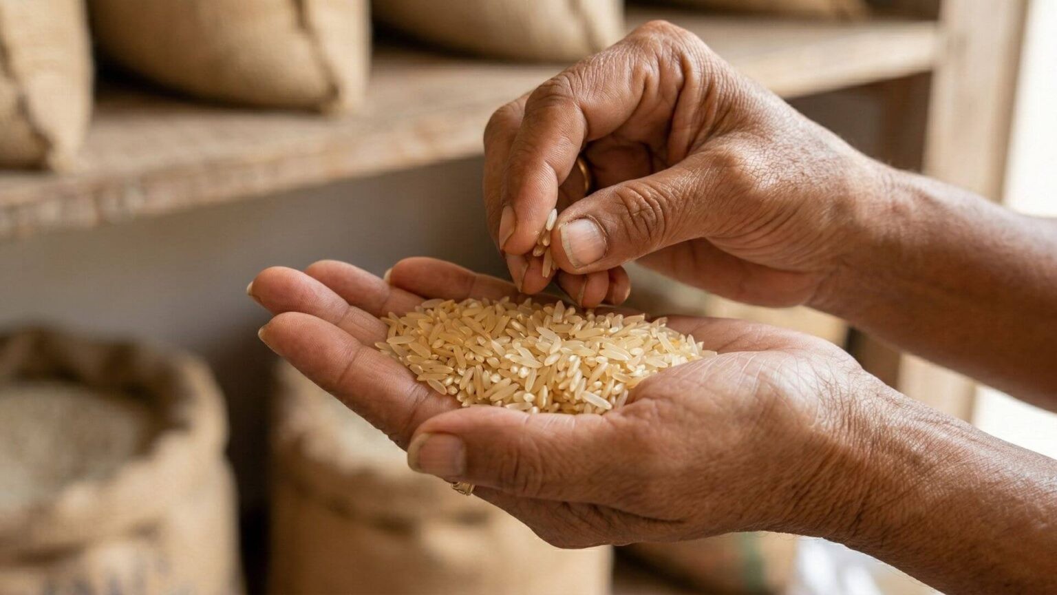 طرز پخت برنج قهوه‌ای؛ آموزش کامل کته، آبکشی و فوت‌وفن‌های خوش‌پخت شدن