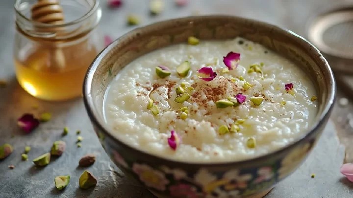 ۷ دسر خوشمزه با آرد برنج؛ شیر برنج